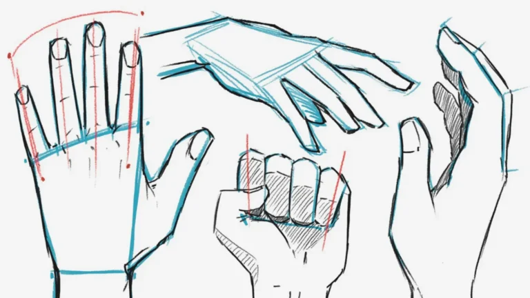 Hand drawing reference