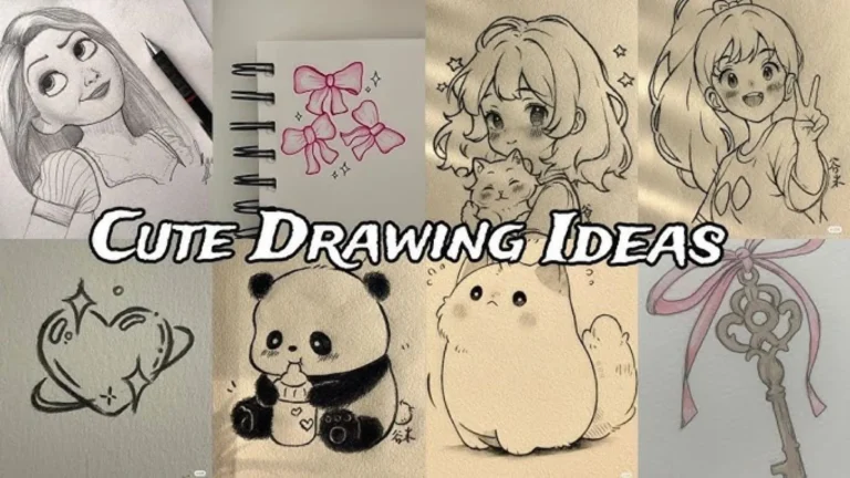 15 Cute Sketch Ideas for Beginners to Spark Creativity