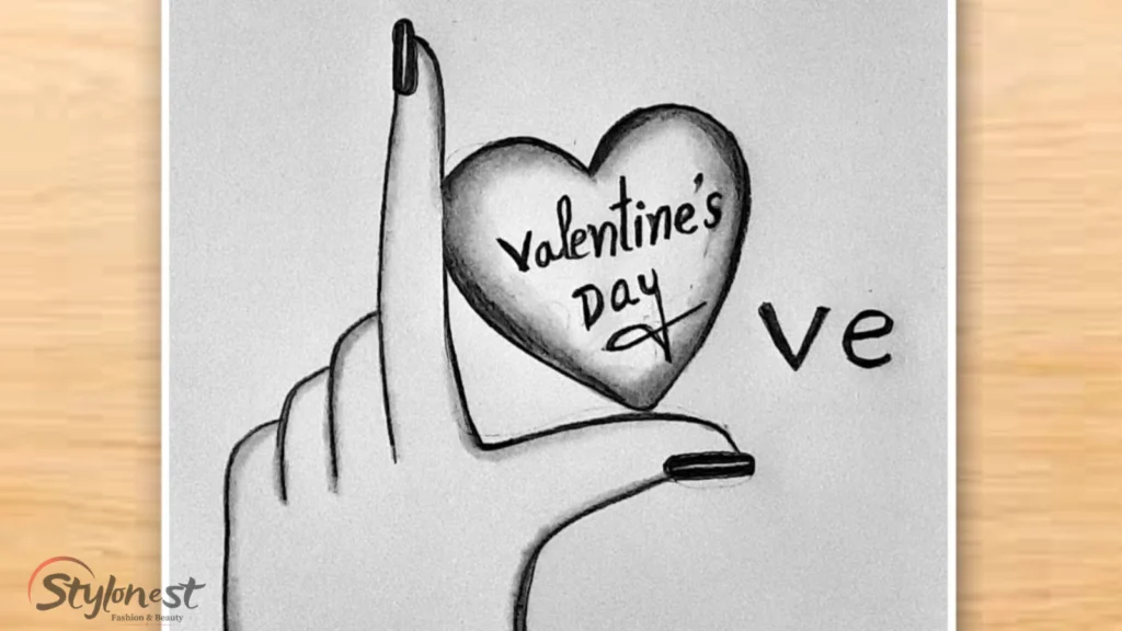150 Lovely Valentine Day Drawing Ideas 2 Valentine Day Drawing Ideas