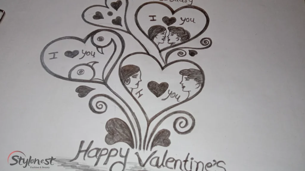 150 Lovely Valentine Day Drawing Ideas 5 Creative Valentine’s Day Drawing