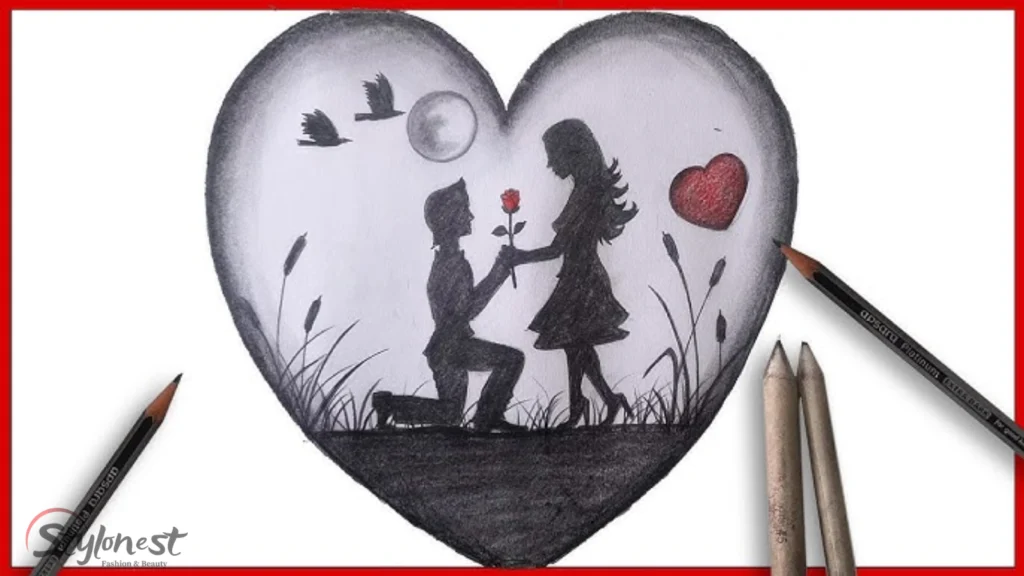 150 Lovely Valentine Day Drawing Ideas 3 Valentine Day Drawing Ideas