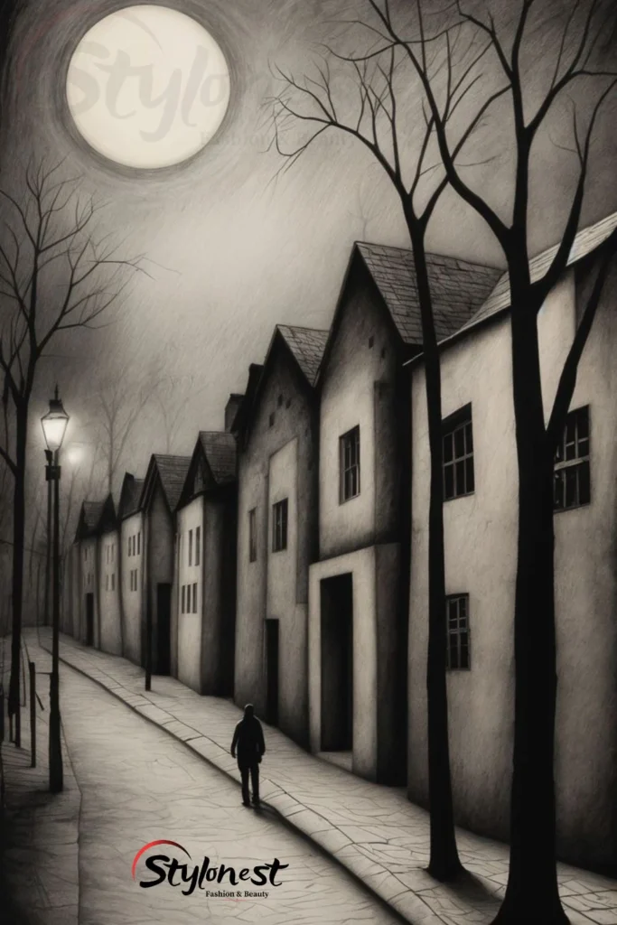 Top 10 Drawing Ideas for Beginners 6 Cityscape at Night