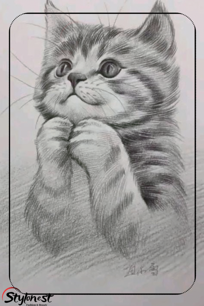 25 Hilarious Drawings of Cats and Dogs Using the Time Warp Filter 1 Spring Minimalist Pink Blog Post Pinterest Pin 37