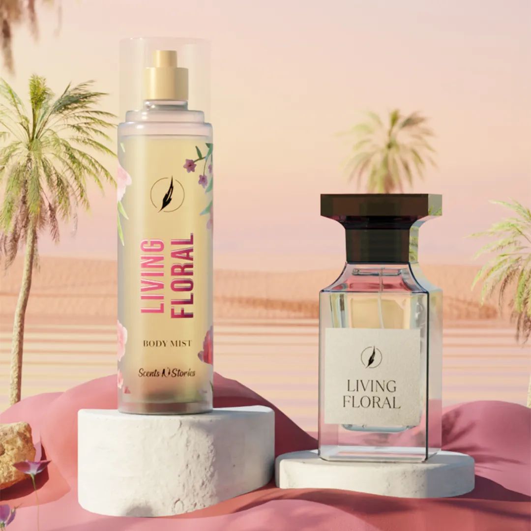 Floral Duo perfume for women | Living Floral perfume and Body Mist