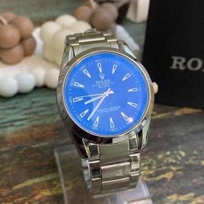 Chain Watch for Men Stainless Steel Quartz — Business/Casual, Round Dial, Multiple Colors