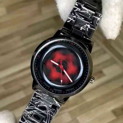360° Rotating Dial Stainless Steel Watch
